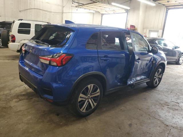 JA4APUAU6MU027527 - 2021 MITSUBISHI OUTLANDER ES Կապույտ լուսանկար 3