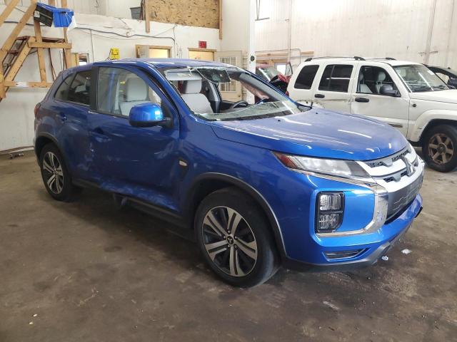 JA4APUAU6MU027527 - 2021 MITSUBISHI OUTLANDER ES Կապույտ լուսանկար 4