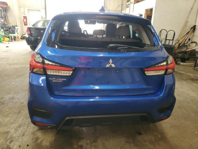JA4APUAU6MU027527 - 2021 MITSUBISHI OUTLANDER ES Կապույտ լուսանկար 6