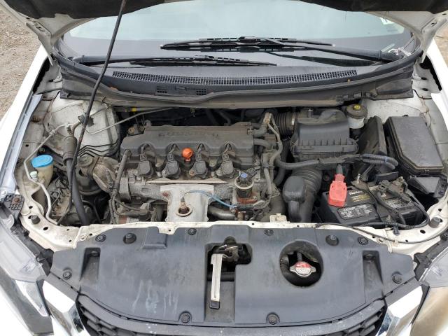 19XFB2F50EE002445 - 2014 HONDA CIVIC LX WHITE photo 11