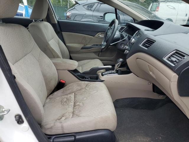19XFB2F50EE002445 - 2014 HONDA CIVIC LX WHITE photo 7