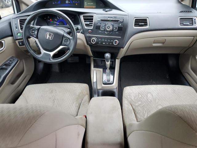 19XFB2F50EE002445 - 2014 HONDA CIVIC LX WHITE photo 8