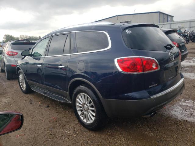 5GAER23D39J120180 - 2009 BUICK ENCLAVE CXL BLUE photo 2