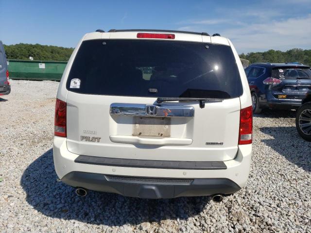 5FNYF3H99FB004208 - 2015 HONDA PILOT TOURING WHITE photo 6