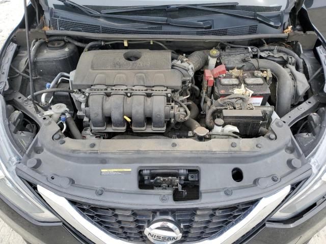 3N1AB7AP1HY396124 - 2017 NISSAN SENTRA S BLACK photo 11