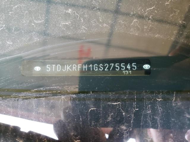 5TDJKRFH1GS275545 - 2016 TOYOTA HIGHLANDER XLE Gümüş foto 13