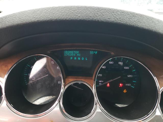 5GAER23708J246506 - 2008 BUICK ENCLAVE CXL BLACK photo 9