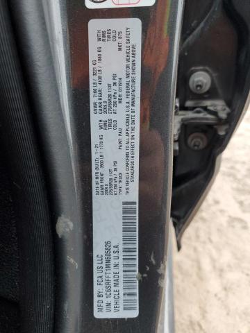 1C6SRFFT1MN605826 - 2021 RAM 1500 BIG HORN/LONE STAR GRAY photo 12