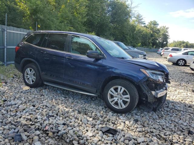 5FNYF6H11HB083713 - 2017 HONDA PILOT LX BLUE photo 4