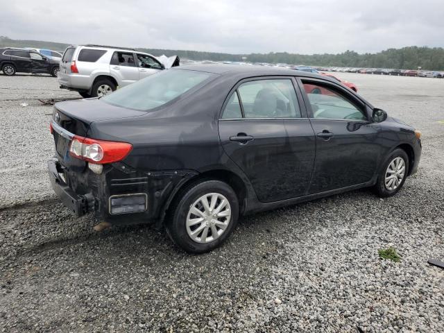 2T1BU4EE2DC946461 - 2013 TOYOTA COROLLA BASE Schwarz Foto 3