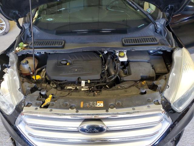 1FMCU9GD6HUE62044 - 2017 FORD ESCAPE SE BLACK photo 12