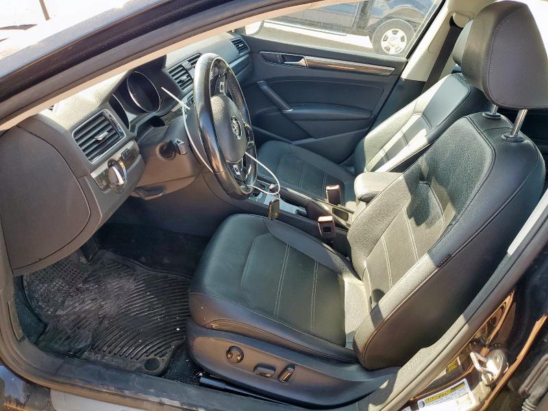 1VWBA7A38JC050519 - 2018 VOLKSWAGEN PASSAT SE Черный фото 7