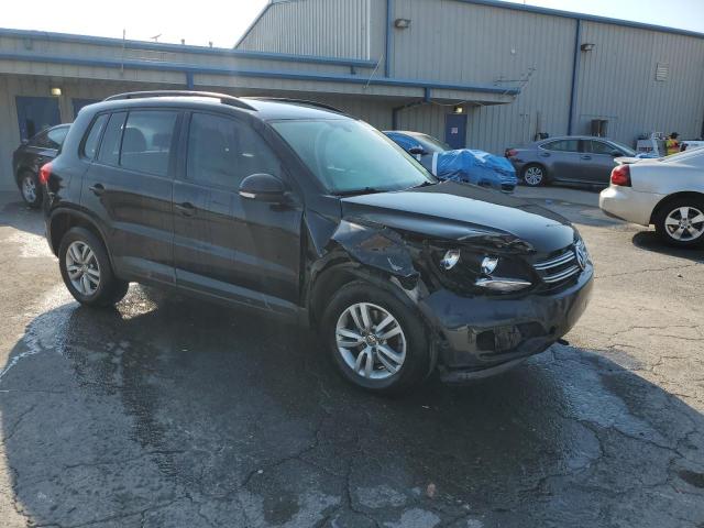 WVGAV7AX9HK024500 - 2017 VOLKSWAGEN TIGUAN S BLACK photo 4
