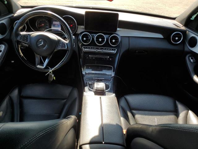 55SWF4KB5HU203475 - 2017 MERCEDES-BENZ C 300 4MATIC BLACK photo 8