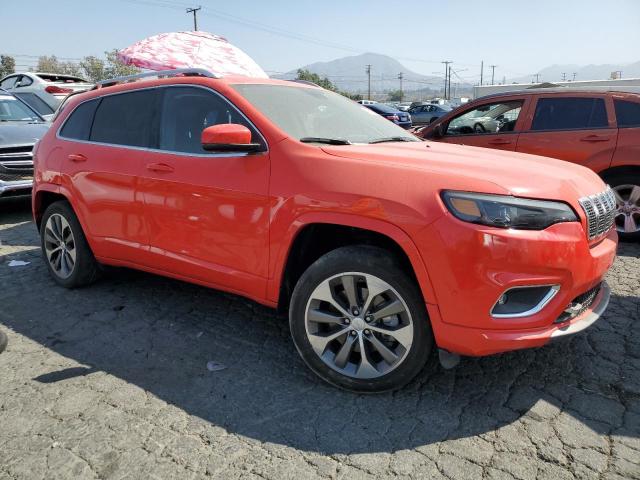 1C4PJLJN5KD194186 - 2019 JEEP CHEROKEE OVERLAND RED photo 4