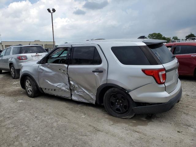 1FM5K8AR6GGB74373 - 2016 FORD EXPLORER POLICE INTERCEPTOR Srebrny zdjęcie 2