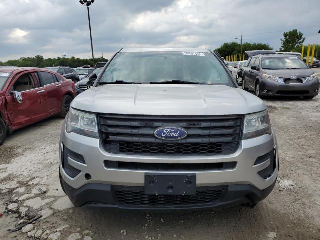 1FM5K8AR6GGB74373 - 2016 FORD EXPLORER POLICE INTERCEPTOR Srebrny zdjęcie 5