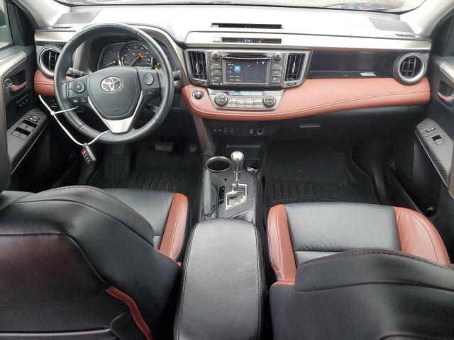 2T3DFREV2FW351005 - 2015 TOYOTA RAV4 LIMITED BLACK photo 8