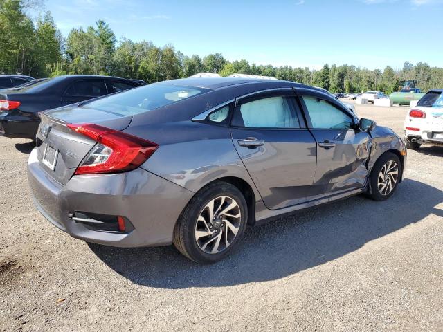 2HGFC2F66JH032071 - 2018 HONDA CIVIC LX GRAY photo 3