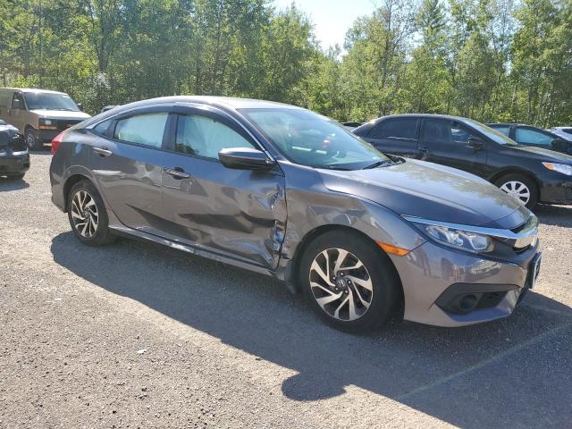 2HGFC2F66JH032071 - 2018 HONDA CIVIC LX GRAY photo 4