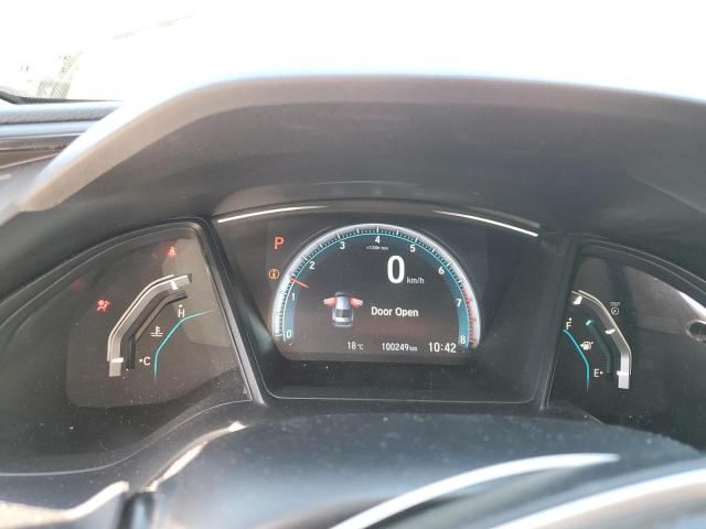 2HGFC2F66JH032071 - 2018 HONDA CIVIC LX GRAY photo 9