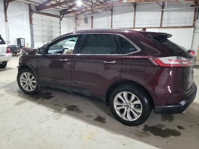 2FMPK3K99LBA74683 - 2020 FORD EDGE TITANIUM MAROON photo 2