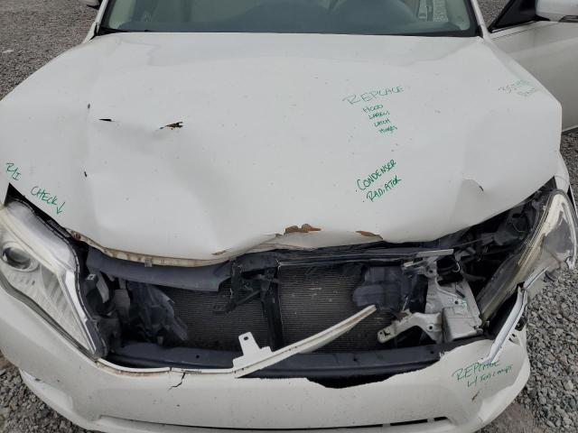 4T1BK3DB0CU467363 - 2012 TOYOTA AVALON BASE თეთრი ფოტო 11