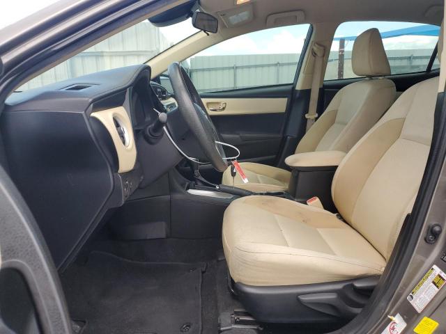 5YFBURHE8KP887650 - 2019 TOYOTA COROLLA L TAN photo 7