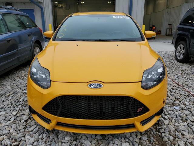 1FADP3L91DL275556 - 2013 FORD FOCUS ST YELLOW photo 5