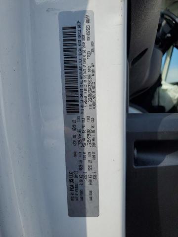 3C6TRVDG4KE501286 - 2019 RAM PROMASTER 2500 HIGH თეთრი ფოტო 12