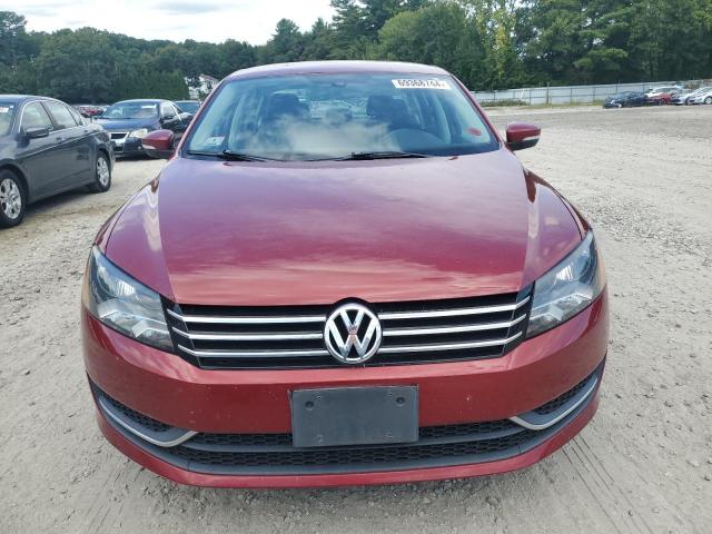 1VWBT7A33FC013279 - 2015 VOLKSWAGEN PASSAT SE RED photo 5