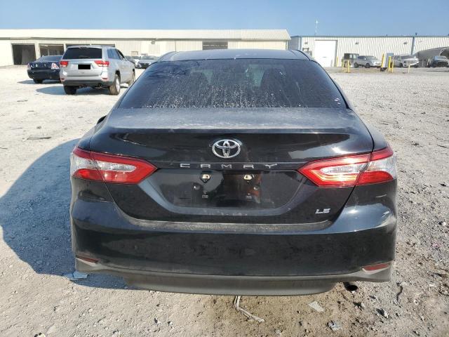 4T1B11HK6JU582970 - 2018 TOYOTA CAMRY L BLACK photo 6
