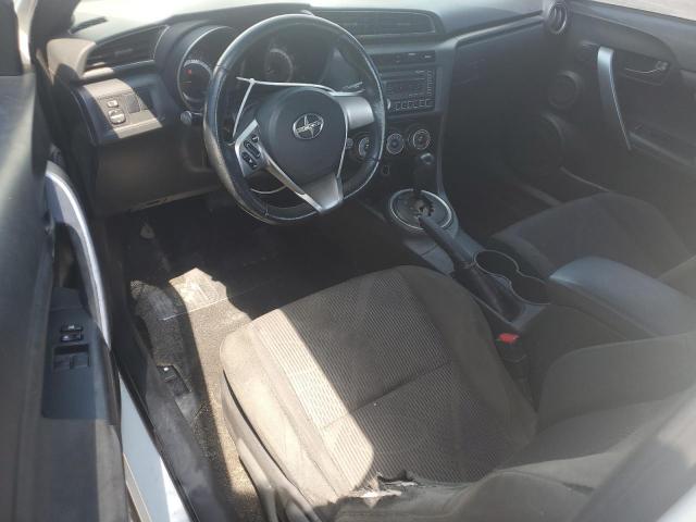 JTKJF5C72B3002741 - 2011 TOYOTA SCION TC WHITE photo 8