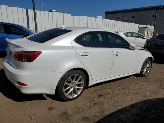 JTHCF5C20B5047782 - 2011 LEXUS IS 250 WHITE photo 3