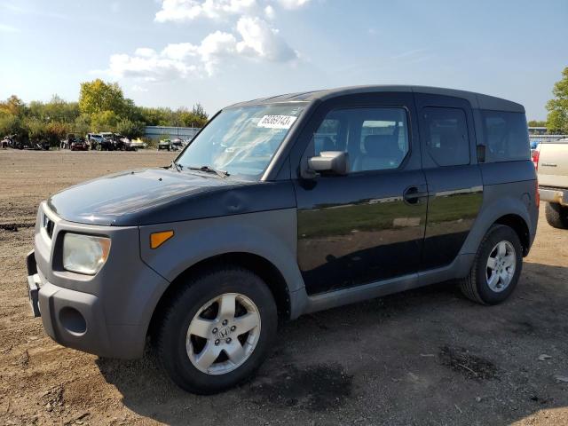 5J6YH28553L029790 - 2003 HONDA ELEMENT EX BLACK photo 1