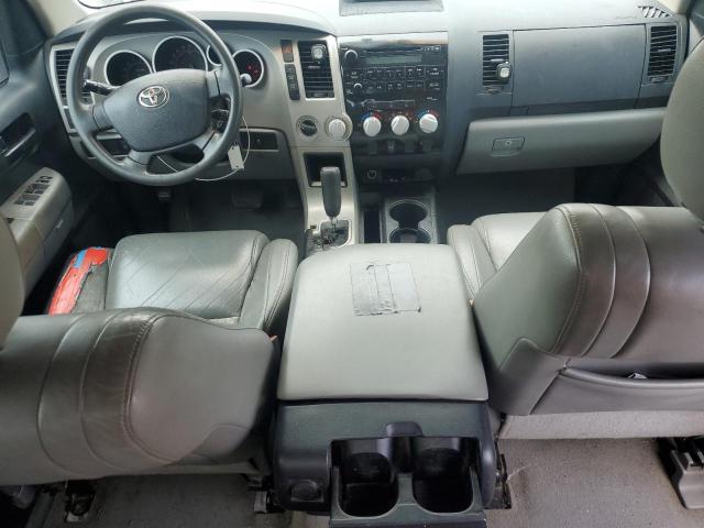 5TFCT54147X002100 - 2007 TOYOTA TUNDRA DOUBLE CAB SR5 WHITE photo 8