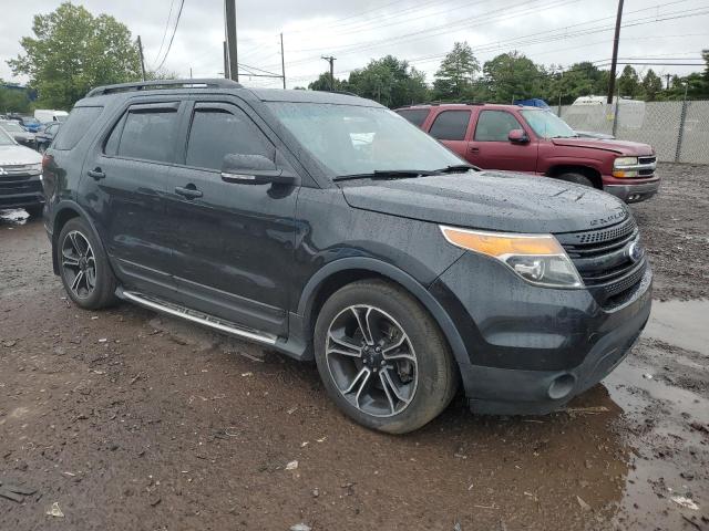 1FM5K8GT3FGB54888 - 2015 FORD EXPLORER SPORT BLACK photo 4