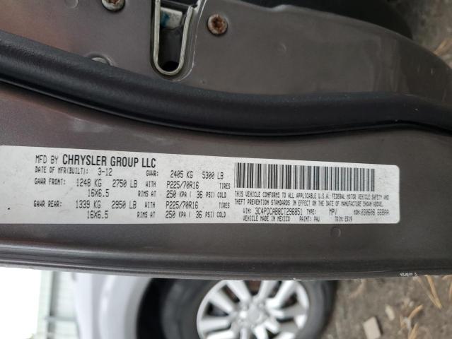 3C4PDCAB8CT296851 - 2012 DODGE JOURNEY SE GRAY photo 13