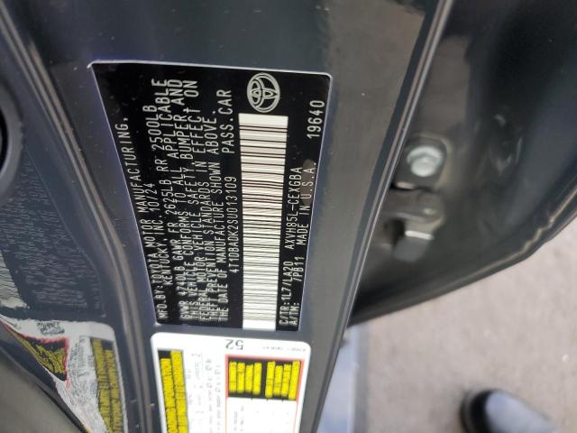 4T1DBADK2SU013109 - 2025 TOYOTA CAMRY XSE Boz foto 12