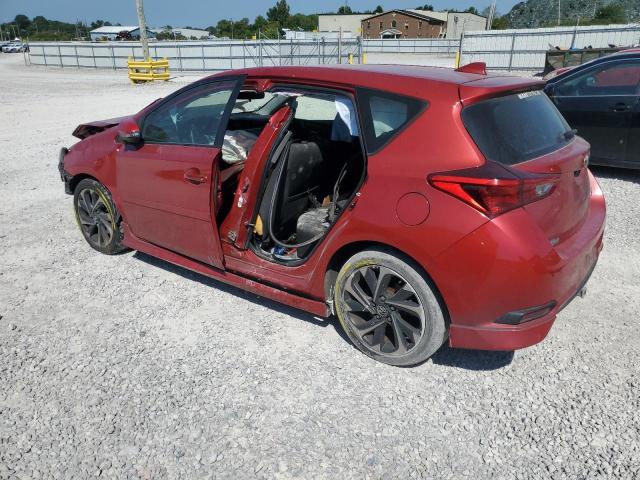 JTNKARJE3HJ552260 - 2017 TOYOTA COROLLA IM RED photo 2