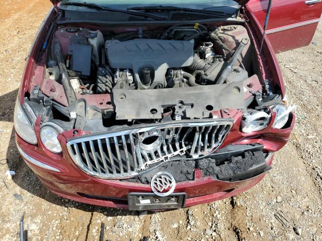 2G4WD582181293338 - 2008 BUICK LACROSSE CXL BURGUNDY photo 11