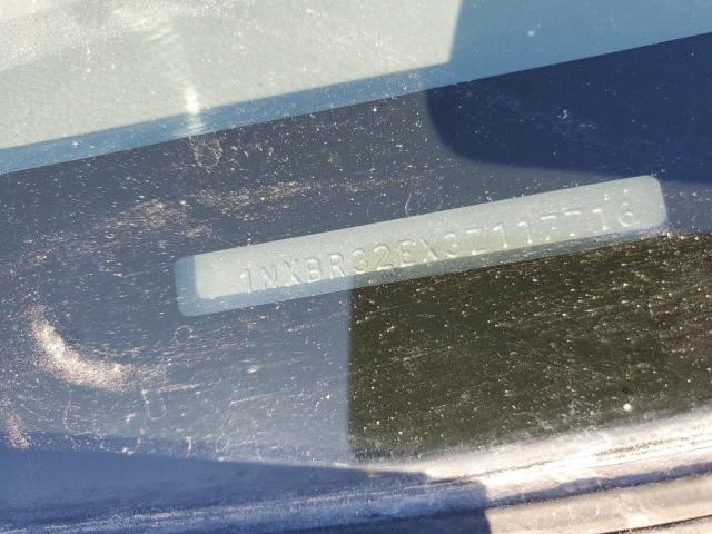 1NXBR32EX3Z117716 - 2003 TOYOTA COROLLA CE SILVER photo 12