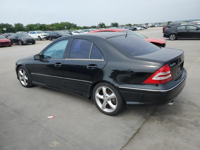 WDBRF52H06F764439 - 2006 MERCEDES-BENZ C 230 BLACK photo 2