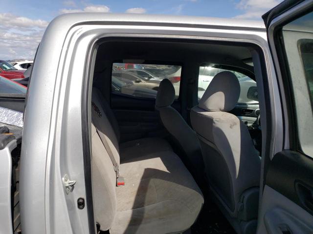 3TMJU4GN6AM108672 - 2010 TOYOTA TACOMA DOUBLE CAB PRERUNNER SILVER photo 10