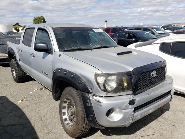 3TMJU4GN6AM108672 - 2010 TOYOTA TACOMA DOUBLE CAB PRERUNNER SILVER photo 4
