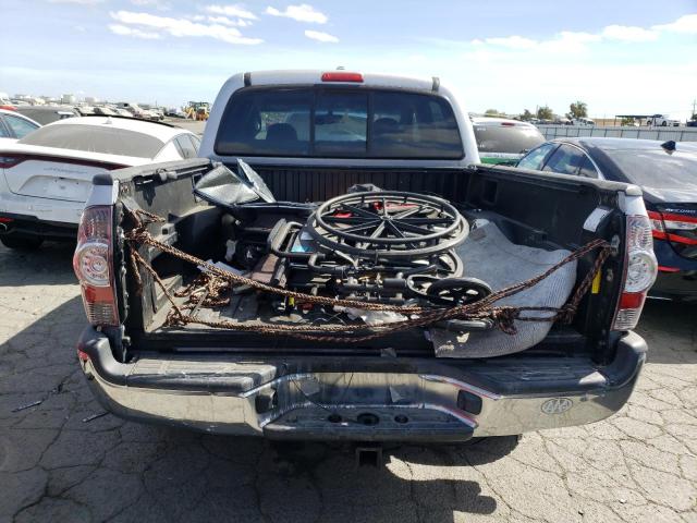 3TMJU4GN6AM108672 - 2010 TOYOTA TACOMA DOUBLE CAB PRERUNNER SILVER photo 6