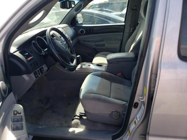 3TMJU4GN6AM108672 - 2010 TOYOTA TACOMA DOUBLE CAB PRERUNNER SILVER photo 7