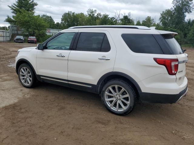 1FM5K8F83GGC06678 - 2016 FORD EXPLORER LIMITED Blanc photo 2