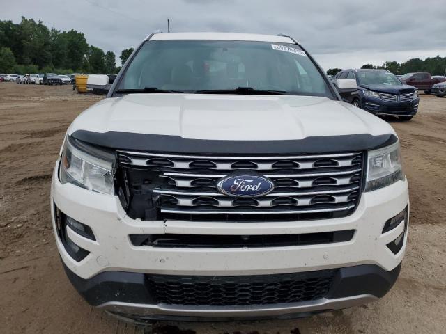 1FM5K8F83GGC06678 - 2016 FORD EXPLORER LIMITED Blanc photo 5