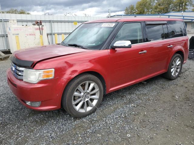 2FMHK6DC7ABB21348 - 2010 FORD FLEX LIMITED RED photo 1